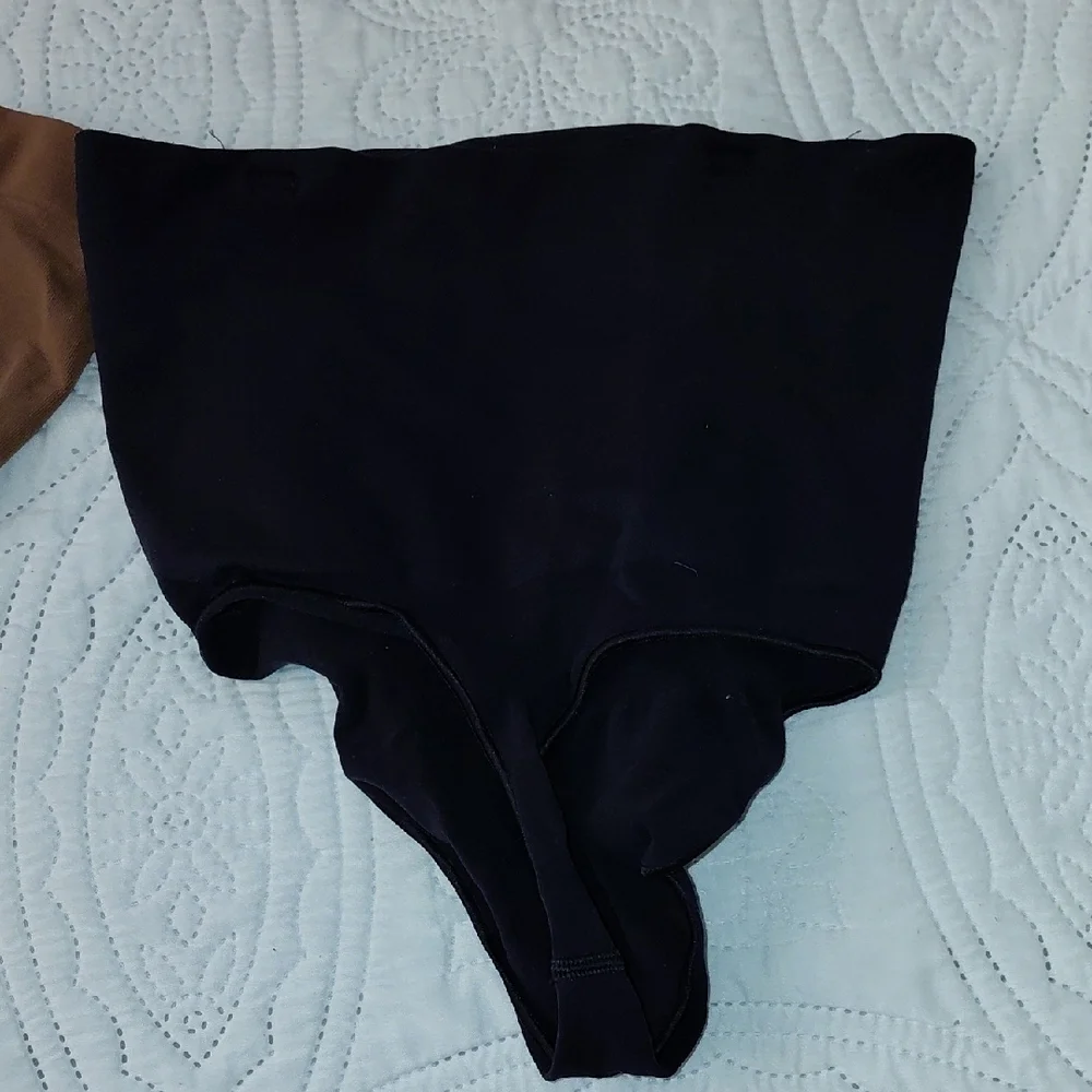 NEW Set of Three Thongs - Black, Tan, Brown